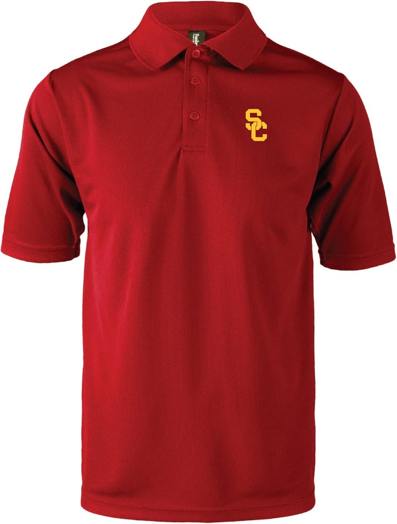 Dunbrooke NCAA Mens USC Trojans Team Micro-mesh Polo - Image 1